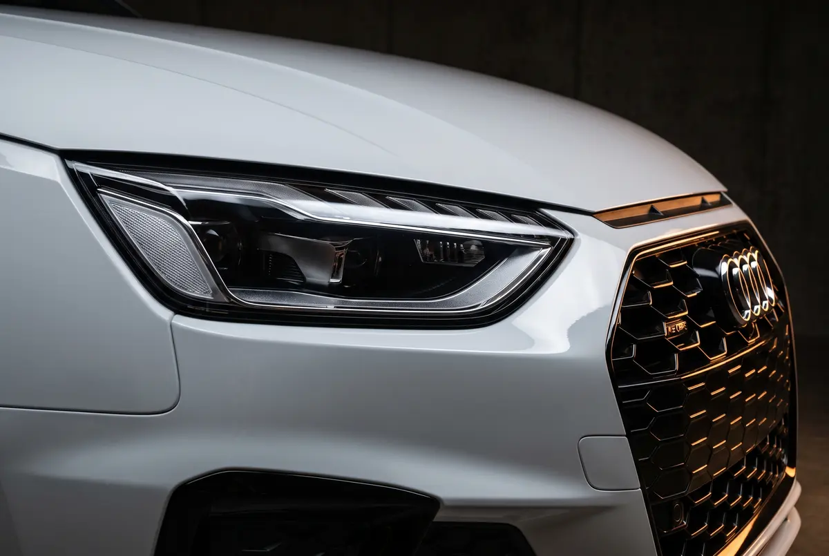 Detail van een Audi A4